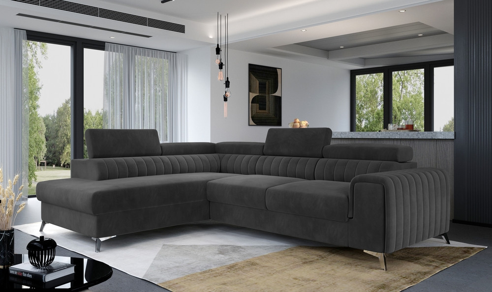 Dover corner sofa bed with storage M97