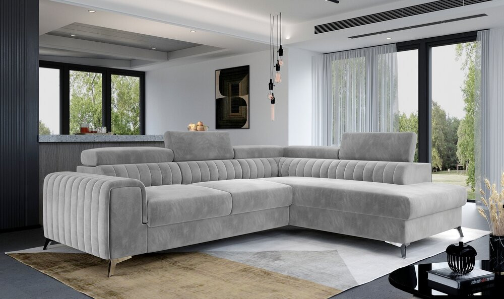 Dover corner sofa bed with storage P05
