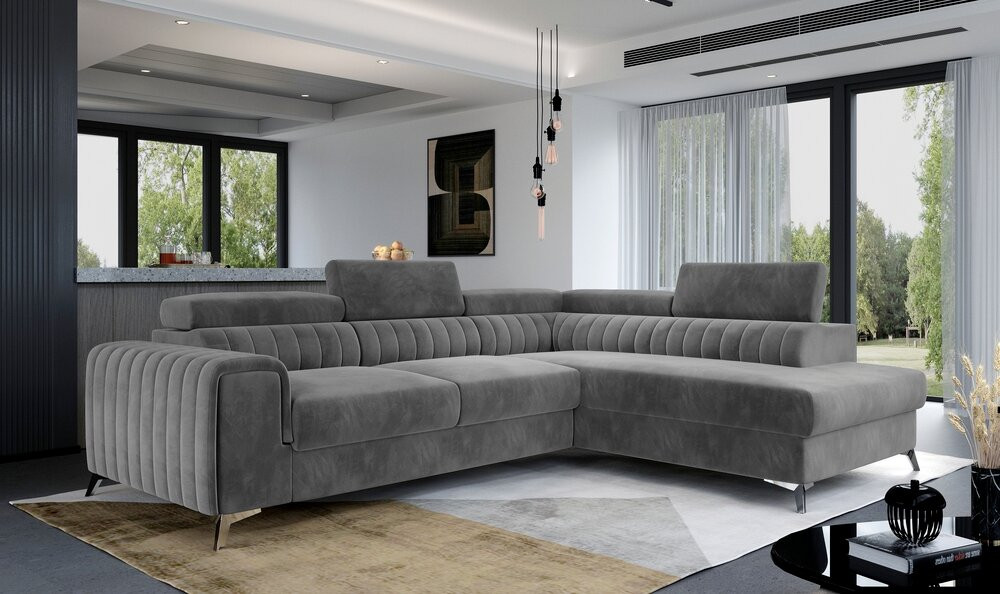Dover corner sofa bed with storage P06